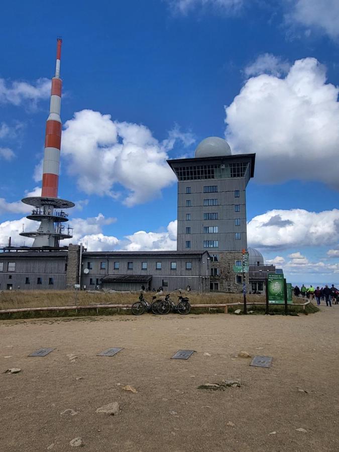 Appartement Zur Bergoase Mi Schwimmbad Hohegeiß エクステリア 写真